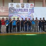 Polres Sanggau Buka Turnamen Volly Ball  Semi Open
