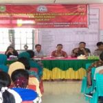Bhabinkamtibmas Hadiri Pertemuan Kelompok Kerja Kampung KB Desa Subah