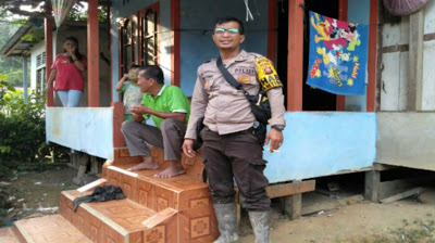 Bripka Darli Usman Sampaikan Himbauan Kamtibmas Kepada Sdr. Kisno