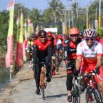 Bangun Sinergitas Kapolda Kalbar dan Pangdam XII/Tpt Kembali Bersepeda Santai