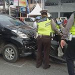 Kecelakaan Beruntun di Jalan Jenderal Sudirman Sanggau