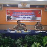 Penyampian Visi dan Misi para Pejabat Baru di Lingkungan Polres Sanggau