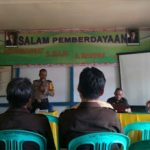 Bhabinkamtibmas Hadiri Acara Pembentukan Panitia Pemilihan Kades Balai Sebut Kecamatan Jangkang