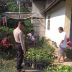 Patroli Sambang Dialogis Aipda M. Thomzon Sampaikan Himbauan Kamtibmas
