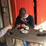 Ngopi Bersama Warga Brigpol Marihot Hutabarat Himbau Bijak Bermedsos