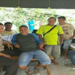 Sampaikan Pesan Kamtibmas, Bhabinkamtibmas Desa Maju Karya Ngopi Bareng Dengan Warga Binaan