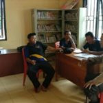 Sambangi Kantor Desa Padi Kaye Brigpol Saipul Ampry Berikan Himbauan Kamtibmas