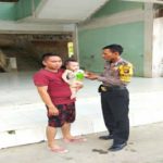 Patroli Sambang Bripka Muh Tholkah Himbau Waspadai Tindak Kejahatan