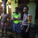 Jaga Kondusifitas, Bhabinkamtibmas Himbau Masyarakat
