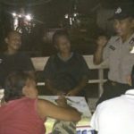 Aipda M. Thomzon Patroli Malam di Desa Balai Sebut