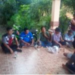Berada di Tengah Masyarakat Bhabinkamtibmas Berikan Himbauan Kamtibmas