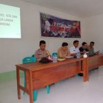 Bhabinkamtibmas Hadiri Pelaksanaan Sosialisasi Anti NAPZA di Desa Sebongkuh Kecamatan Kembayan