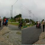 Strong Point Pagi Brigpol Meriansyah di Depan Kantor Pos Dusun Balai Karangan