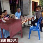 Bhabinkamtibmas Sosialisasikan Penerimaan Anggota Polri Kepada Masyarakat