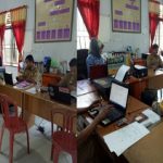 Bripka Ariandi Sambangi Kantor Desa Kelompu