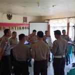 Kegiatan Pembinaan Rohani dan Mental Personil Polsek Entikong