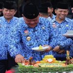 Peringatan HUT Korpri ke-48, Bupati Sanggau Ajak Pegawai Laksanakan Pesan Presiden RI