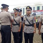 Kapolres Sanggau Pimpin Sertijan Kasat Reskrim dan Dua Kapolsek