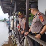 Kapolres Sanggau Laksanakan Pengecekan Pos Air