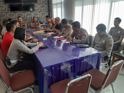 TIM Was Ops Lilin Kapuas 2019 Kunjungi Polres Sanggau