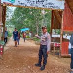 Kapolsek Tayan Hilir Pimpin Pengamanan dan Patroli di Obyek Wisata