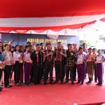 BUPATI SANGGAU DAMPINGI PANGDAM XII TANJUNGPURA RESMIKAN RADIO KOMUNITAS SUARA TANJUNGPURA