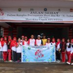 Pemkab Sanggau Gelar Jalan Sehat Dalam Memperingati Hari Ibu ke-91 Tahun 2019