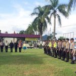 Apel Bersama Persiapan Pengamanan Ibadah Misa Malam Natal dan Sterilisasi Gereja di Wilkum Polsek Entikong
