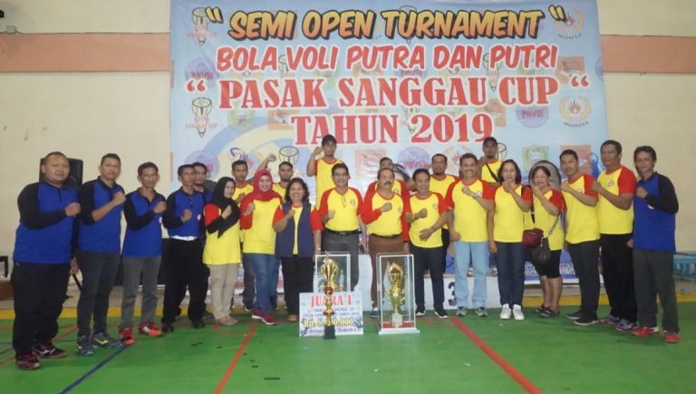 Wabup Berharap Turnamen Bola Voli Pasak Sanggau Cup Kedepan Dapat Menjadi Turnamen Tingkat Kalbar