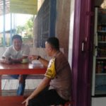 Sambil Menikmati Kopi Bripka Anang Suwantoro Himbau Jangan Percaya Berita Hoax