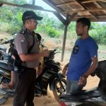 Patroli Dialogis Brigpol Febri Tri Suhardi Himbau Waspada Pencurian Kendaraan Bermotor
