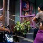 Waspadai Tindak Kejahatan Bripka Saprin Gunawan Rutin Melaksanakan Patroli Dialogis