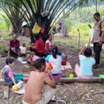 Patroli Desa Binaan Bripka HR. Siahaan Sampaikan Himbauan Stop Karhutla
