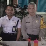 Bhabinkamtibmas Sambangi Satpam Bank BRI Syariah