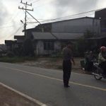 Bhabinkamtibmas  Laksanakan Kegiatan Strong Poin di Kecamatan Tayan Hulu