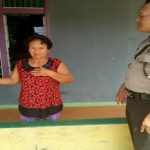 Sambangi Ibu-Ibu Bripka Ariandi Sampaikan Himbauan Waspadai Curanmor