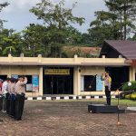 Kabagops Polres Sanggau Pimpin Pelaksanaan Apel Pagi