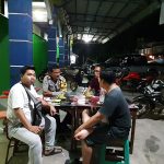 Sambil Ngopi Brigpol Warjianto Himbau Jangan Percaya Hoax