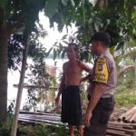 Aipda Anang Suwantoro Patroli Dialogis Serta Berikan Himbauan Kamtibmas