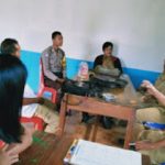 Brigpol Wahyu Ari Wibowo Kordinasi Mengenai Bencana Alam Bersama Perangkat Desa
