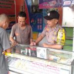 Sambangi Konter Hp Aipda Anang Suwantoro Himbau Waspada Tindak Kejahatan