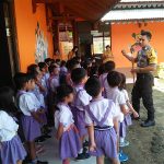 Bripka Rudy Sambangi TK Makedonia Kecamatan Parindu