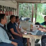 Bhabinkamtibmas Himbau Satpam Selalu Menjaga Kamtibmas