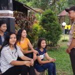 Himbauan Kamtibmas Bripka Sapto di Desa Mak Kawing