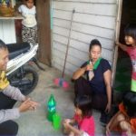 Jalin Kedekatan Dengan Warganya Bripka Saprin Gunawan Sampaikan Kamtibmas Melalui Sambang