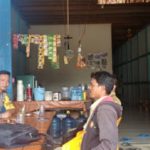 Temui Warganya di Warung Bripka H. Wendi Sampaikan Himbauan Kamtibmas