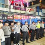 Kapolsek Meliau Pimpin Pengamanan Perayaan Malam Tahun Baru Imlek 2571 di Kecamatan Meliau