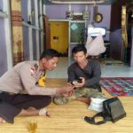 Brigpol Denis Sampaikan Pesan Kamtibmas di Desa Engkahan