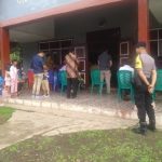 Brigpol Tatak Budi Cahyono Laksanakan Pengamanan Gereja Santo Petrus