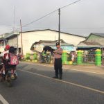 Berikan Rasa Aman, Brigpol Agus Ariyanto Laksanakan Strong Poin Pagi